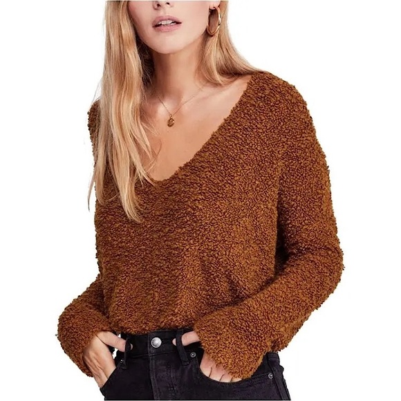 Free People Sweaters - NEW Free People Popcorn Pullover Brand New